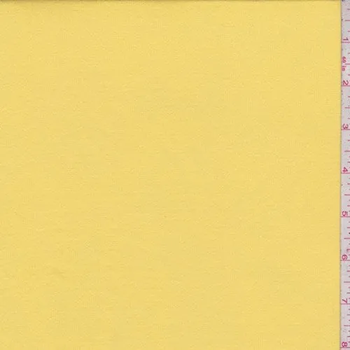 3 YD PC-Daffodil Yellow Double Brushed Jersey Knit Fabric