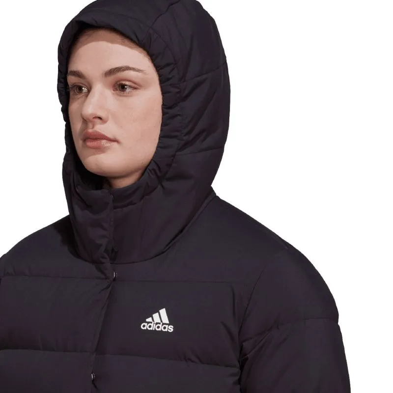 Adidas Women's Helionic Eco-Friendly Down Jacket with Hood - Ultimate Warmth and Style