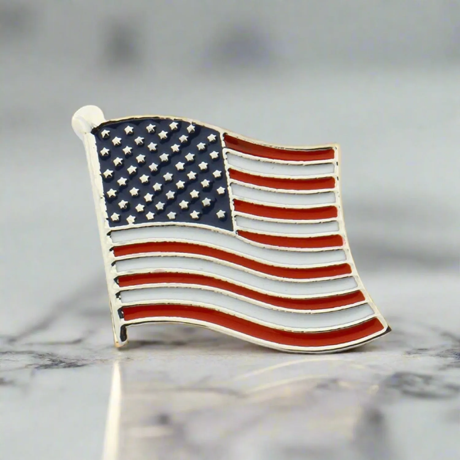 American Flag Lapel Pin