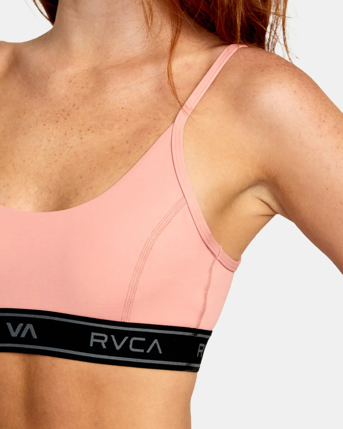 Base Sports Bra - Rose