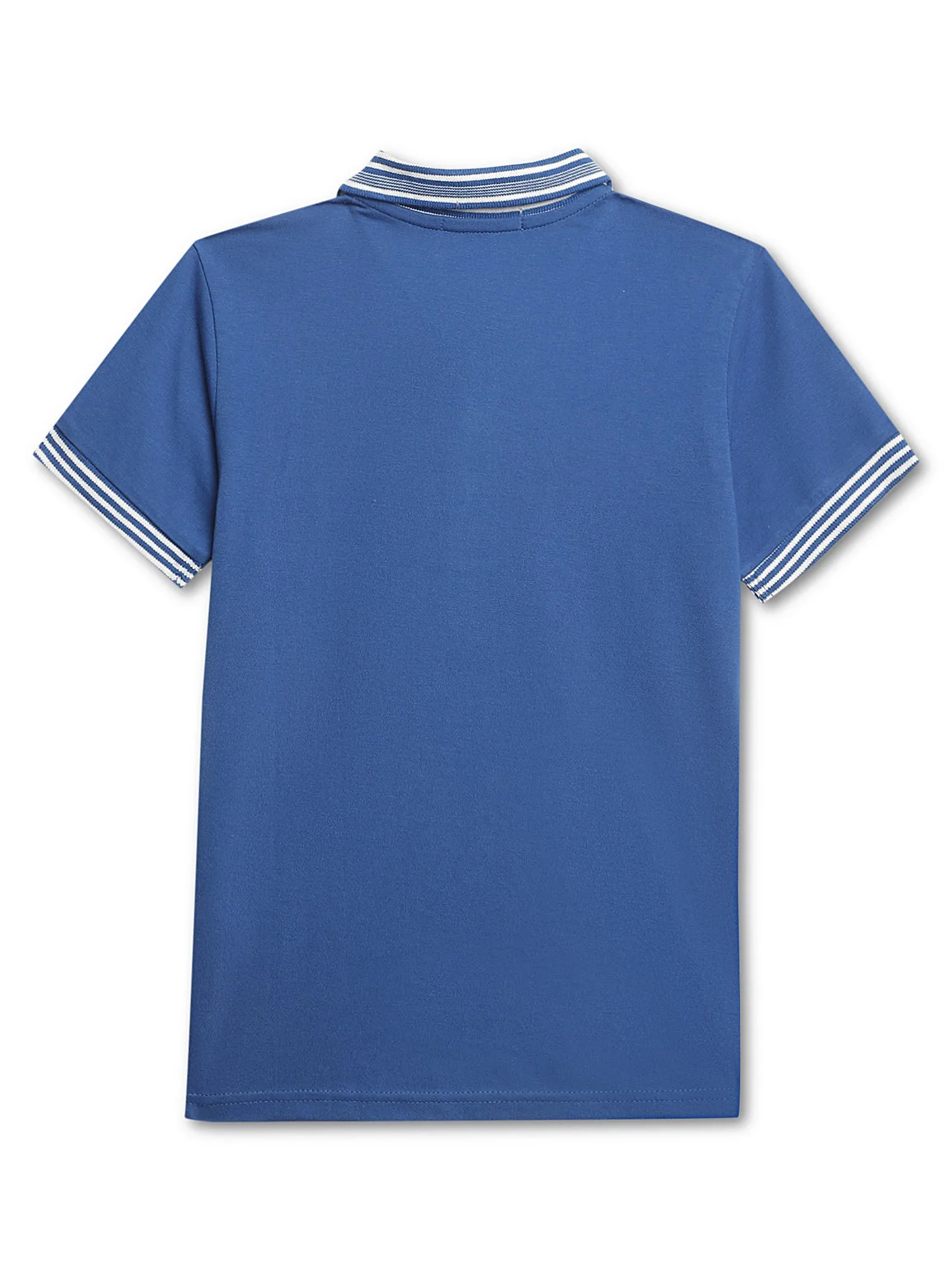 Boys Polo Neck Royal Blue T-Shirt