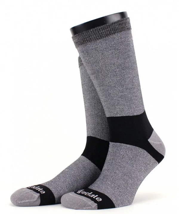 Bridgedale Coolmax Mens Base Layer Liner Socks, 2 Pack