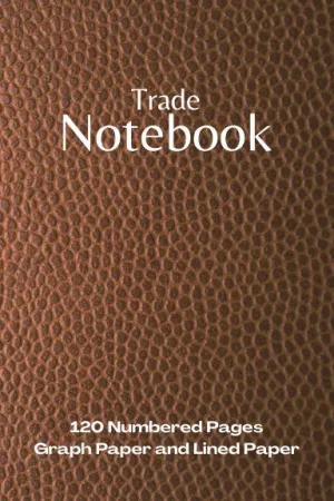 Coil Bound Trade Size Graph Paper Notebook with 120 Numbered Pages