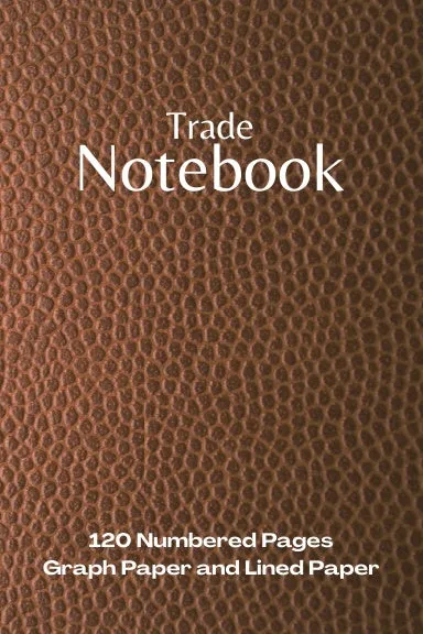 Coil Bound Trade Size Graph Paper Notebook with 120 Numbered Pages