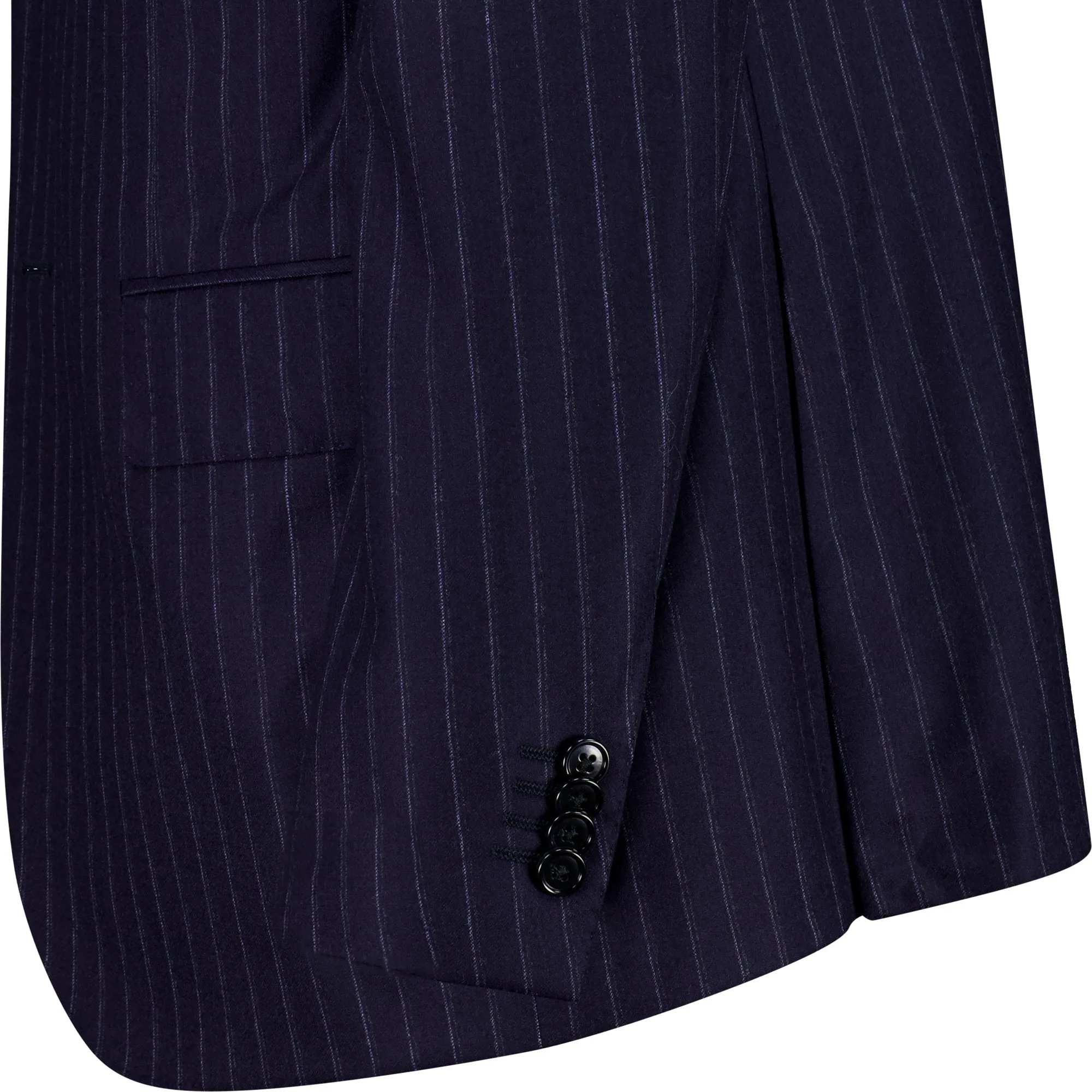 CORNELIANI Stripe Leader Suit NAVY/BLUE