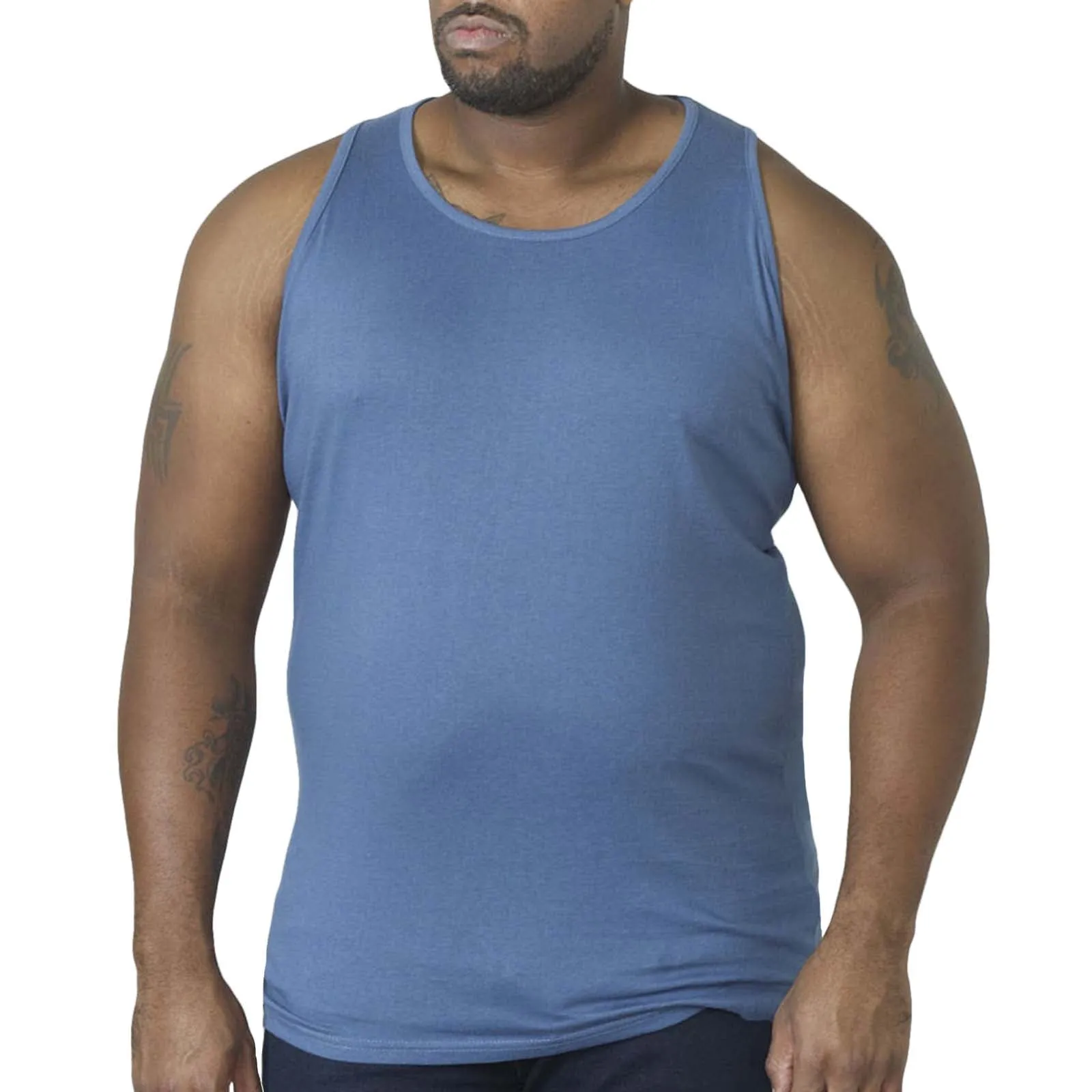 D555 Mens Fabio Big & Tall Sleeveless Muscle Vest