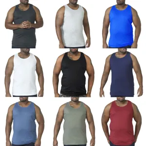 D555 Mens Fabio Big & Tall Sleeveless Muscle Vest