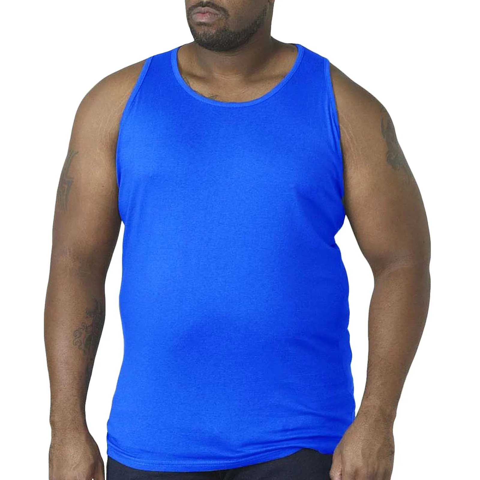 D555 Mens Fabio Big & Tall Sleeveless Muscle Vest