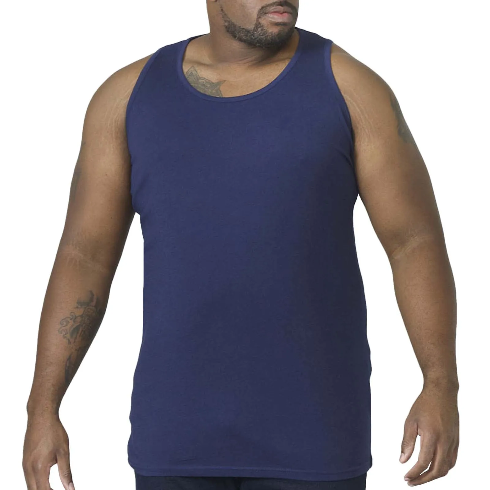 D555 Mens Fabio Big & Tall Sleeveless Muscle Vest