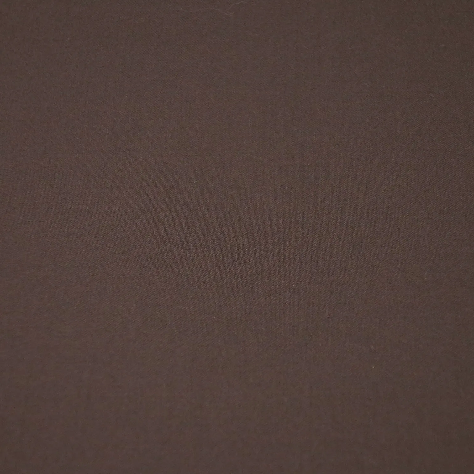 Dark Brown Solid Plain Loro Piana Super 150's Merino Wool Fabric