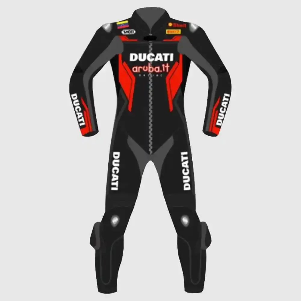 Ducati Corse Motorbike Riding Leather Racing Motorcycle Suit MotoGP 2022