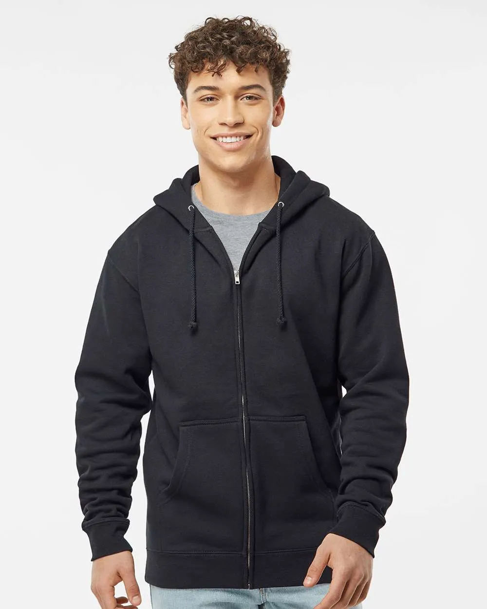 Heavyweight Full Zip Hooded Sweatshirt