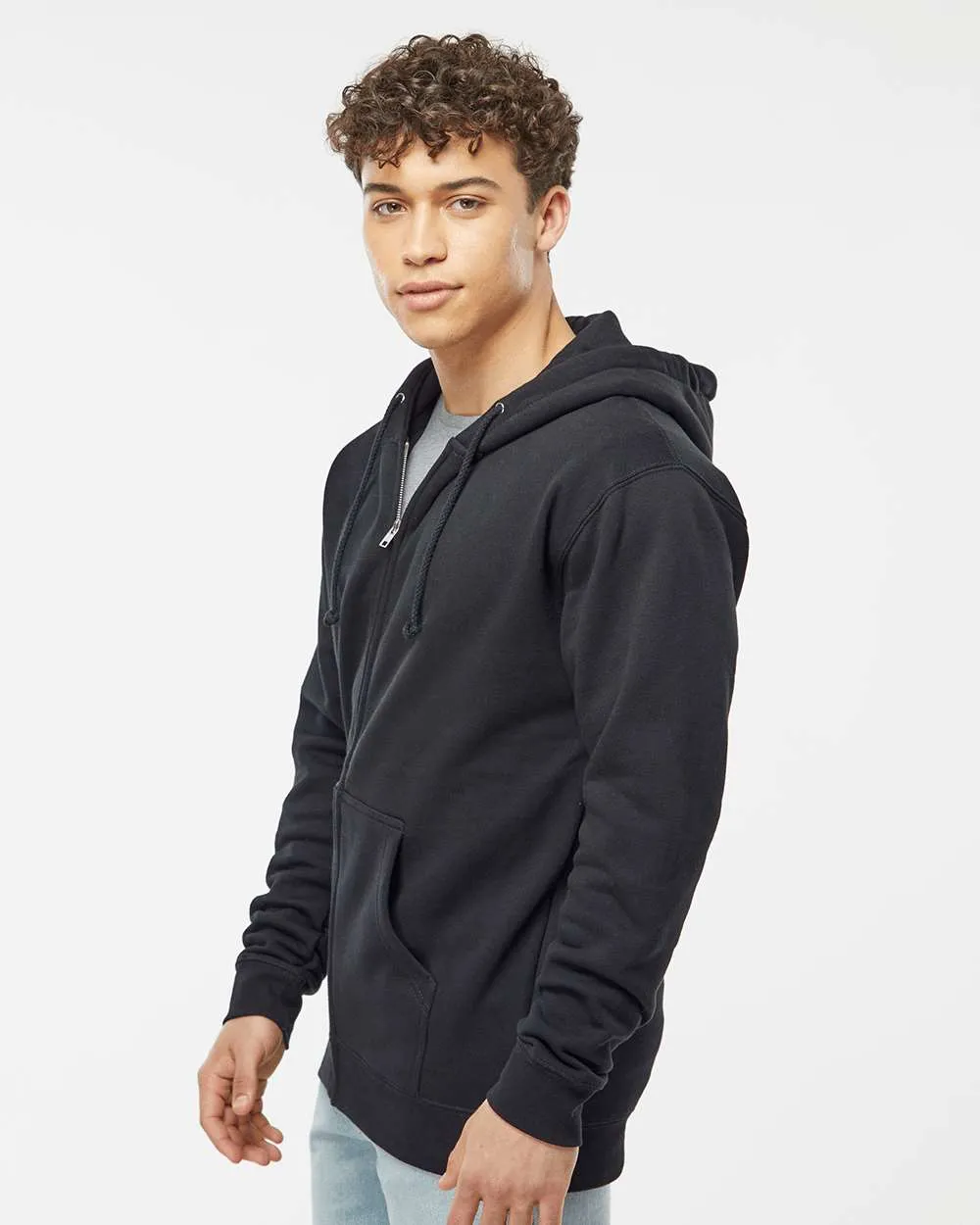 Heavyweight Full Zip Hooded Sweatshirt