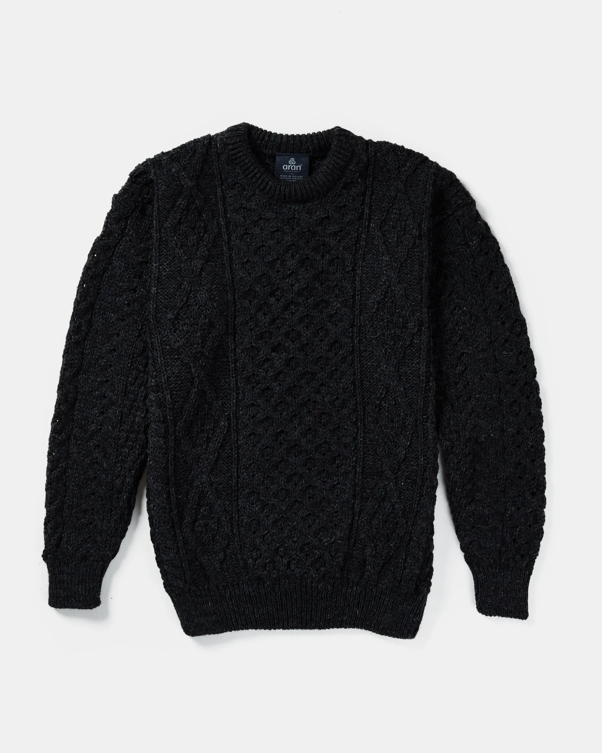 Heritage Aran Wool Sweater