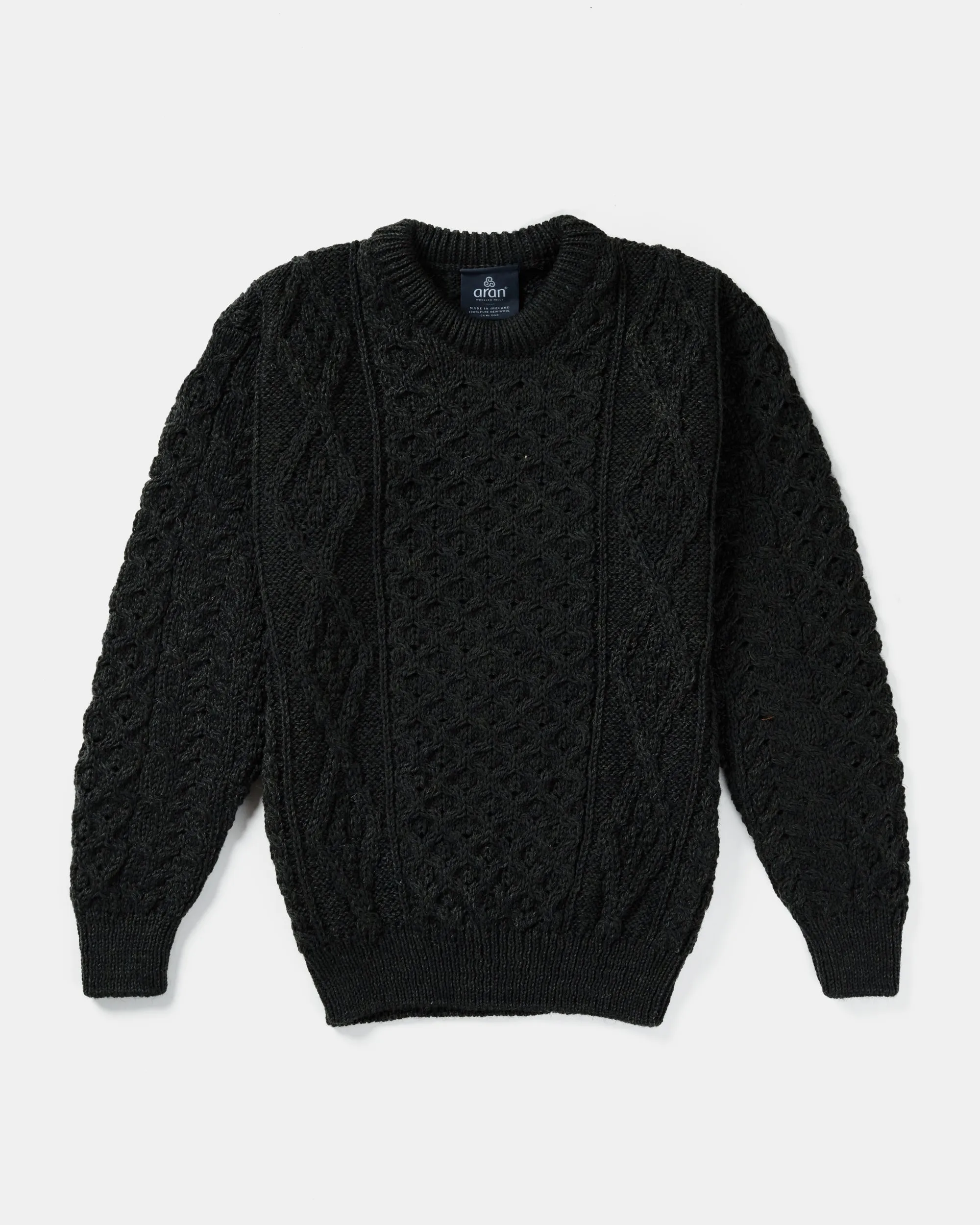 Heritage Aran Wool Sweater