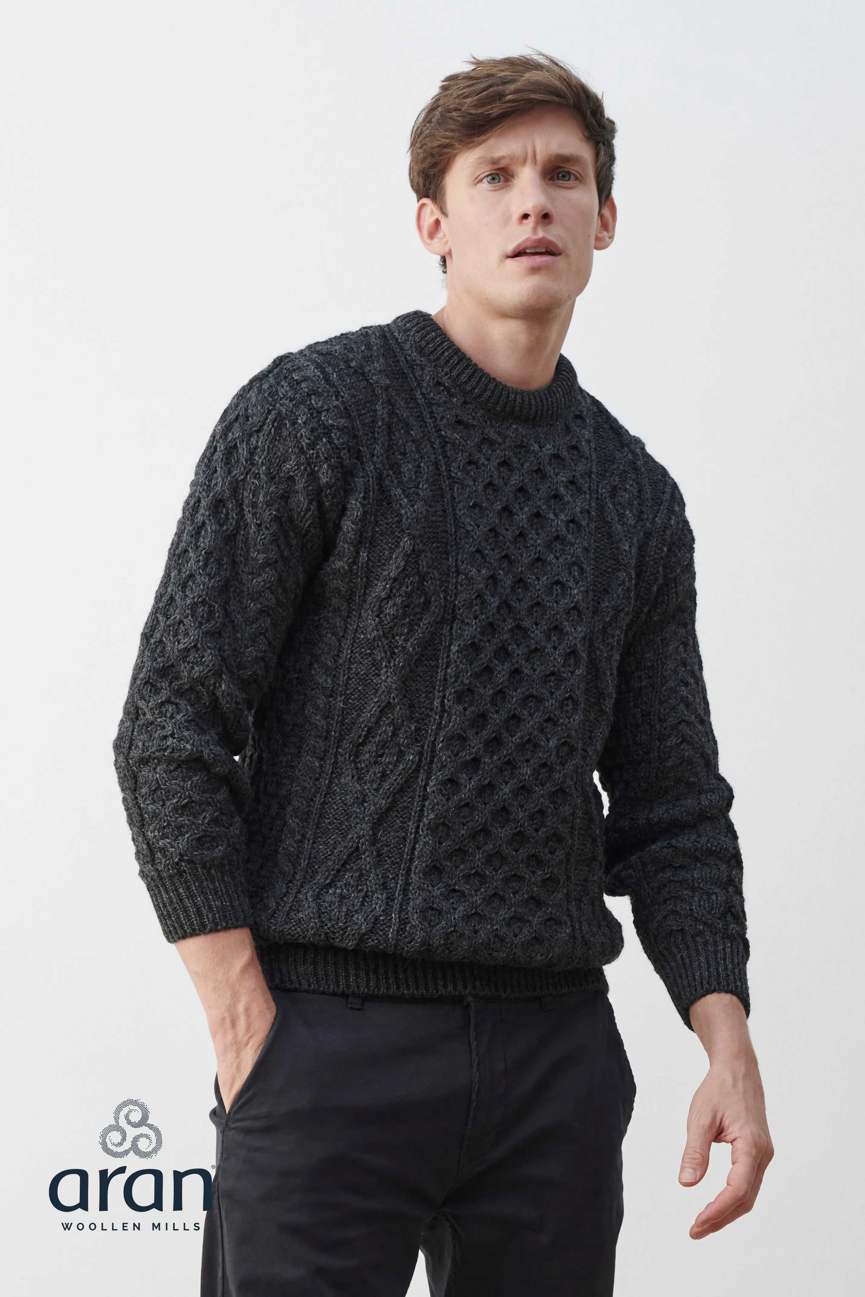 Heritage Aran Wool Sweater