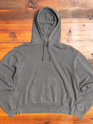 Interval Hoodie in Washed Black