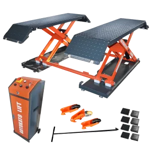 KT-X85 Mid-rise Scissor Lift (Two variations for voltage, 110v and 220v)