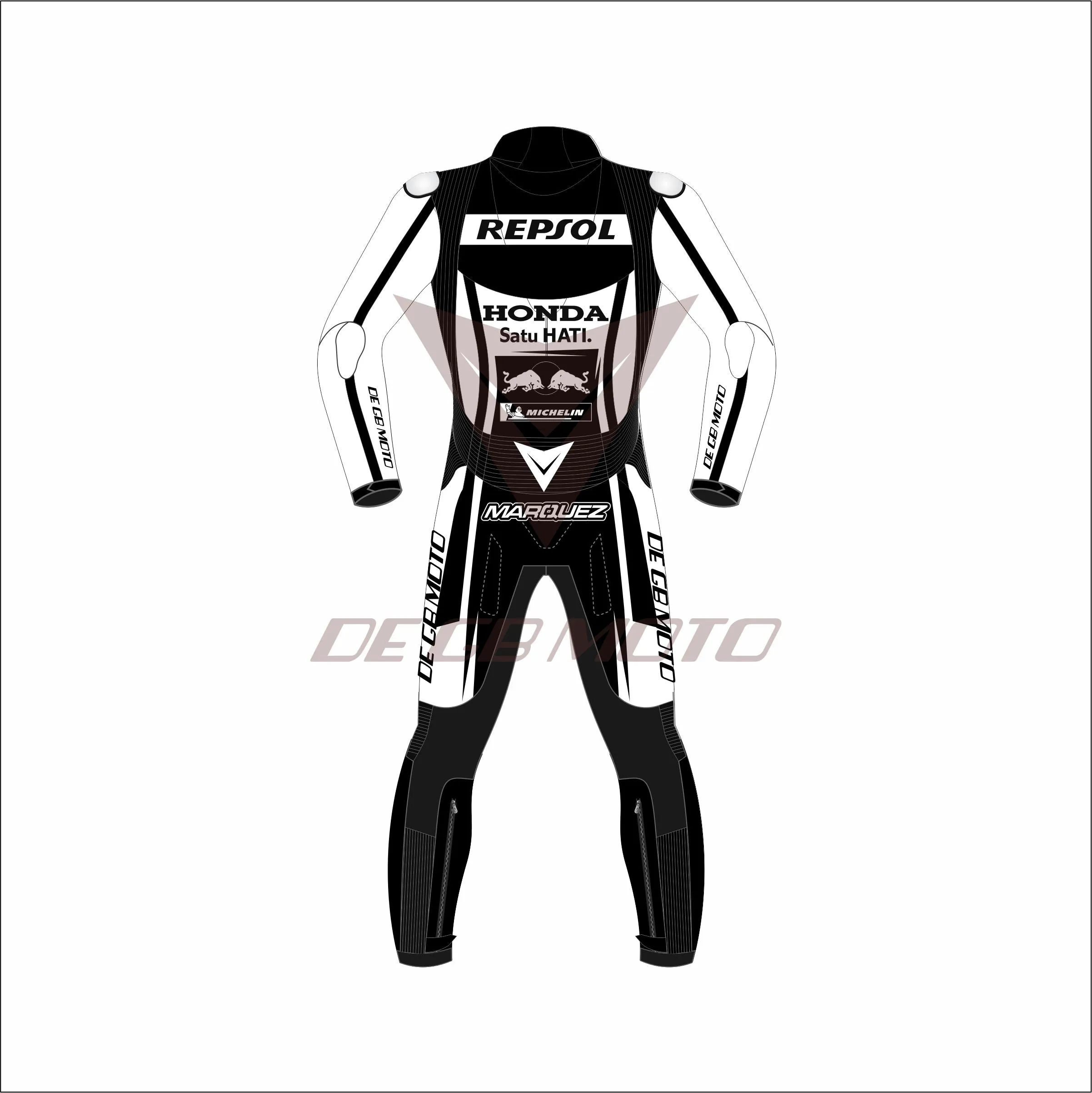 Marc Marquez Motorcycle/Motorbike Biker's Racing Leather Suit Model MotoGP 2022-2023