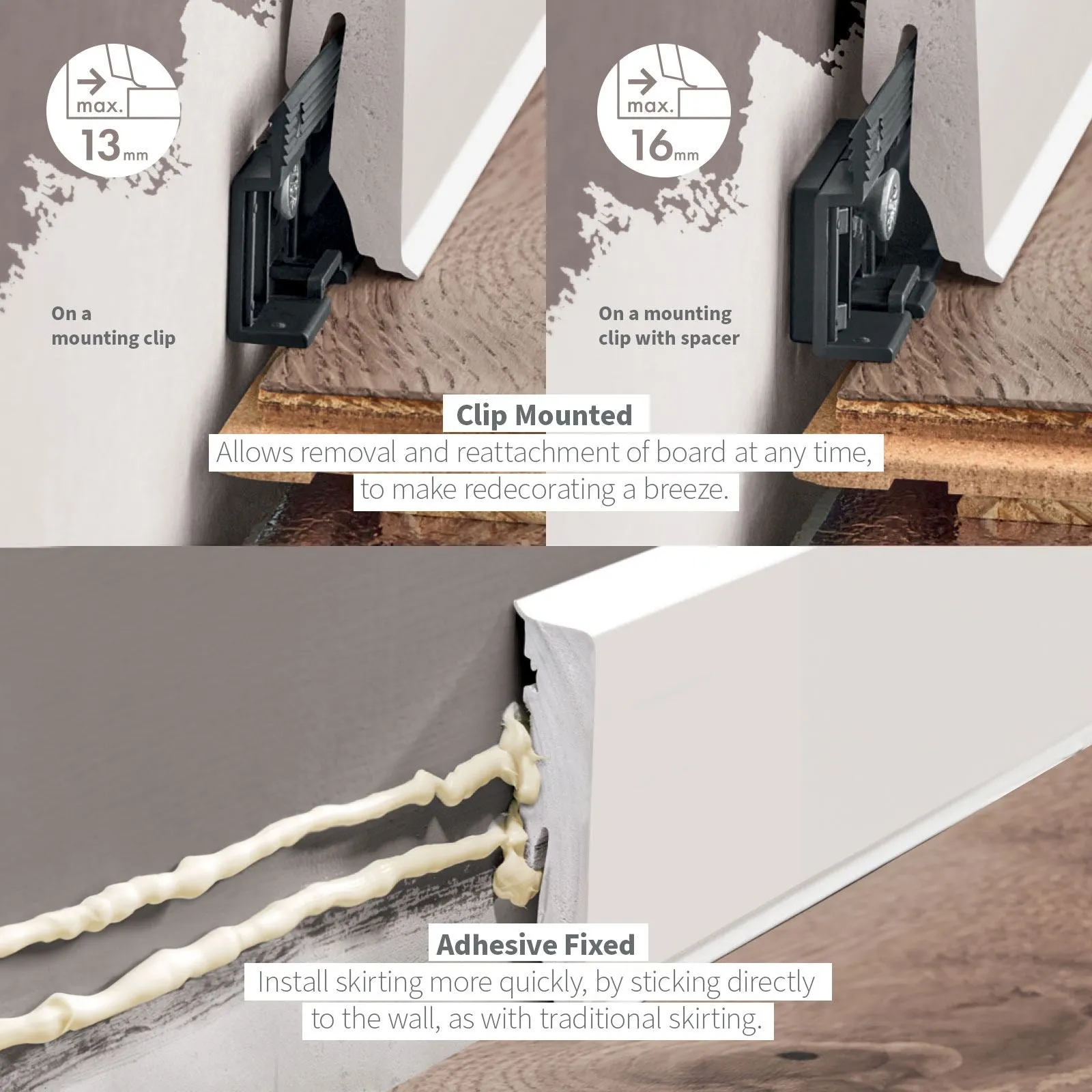 MasterLine Skirting Board Trims