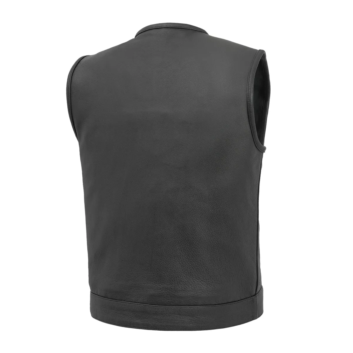 No Rival - Men's Motorcycle Leather Vest