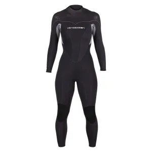 Open Box Henderson 5mm Thermoprene Women's Back Zip Wetsuit, Black / Black, Size: 24