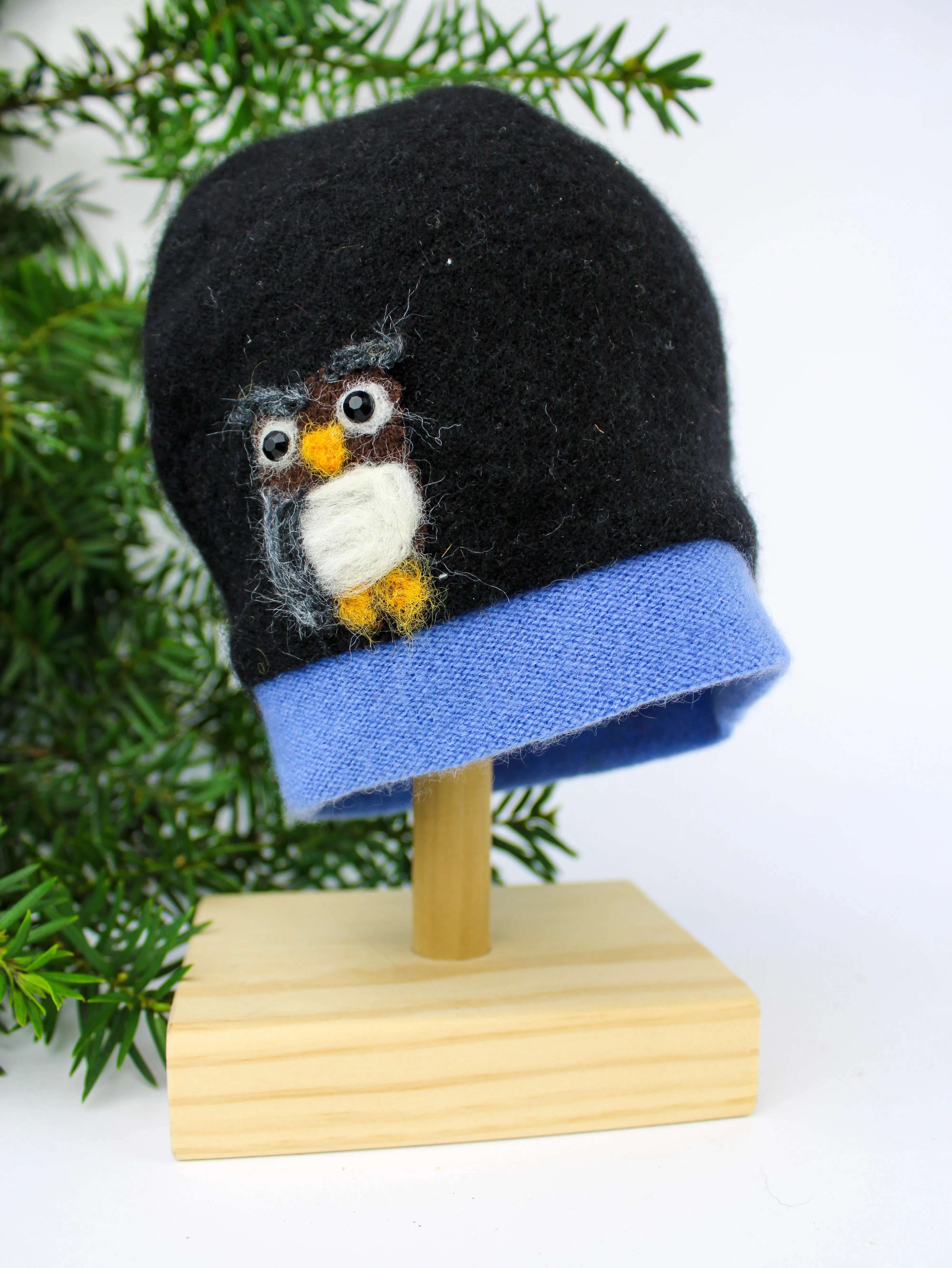 Owl Cashmere Hat - Toddler