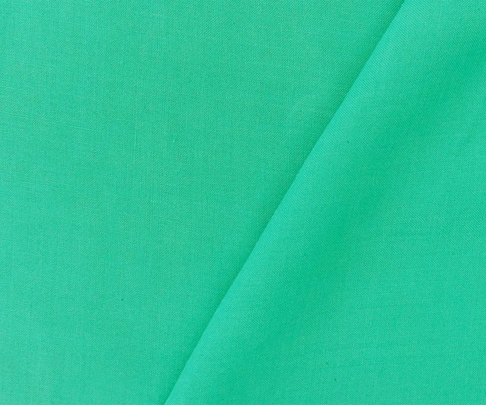 Pastel Teal Rayon Challis Solid Woven Fabric