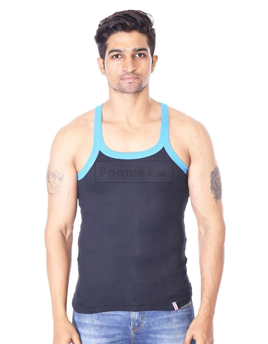 Poomex Gents Elegant Super Style GYM VEST Sleeveless