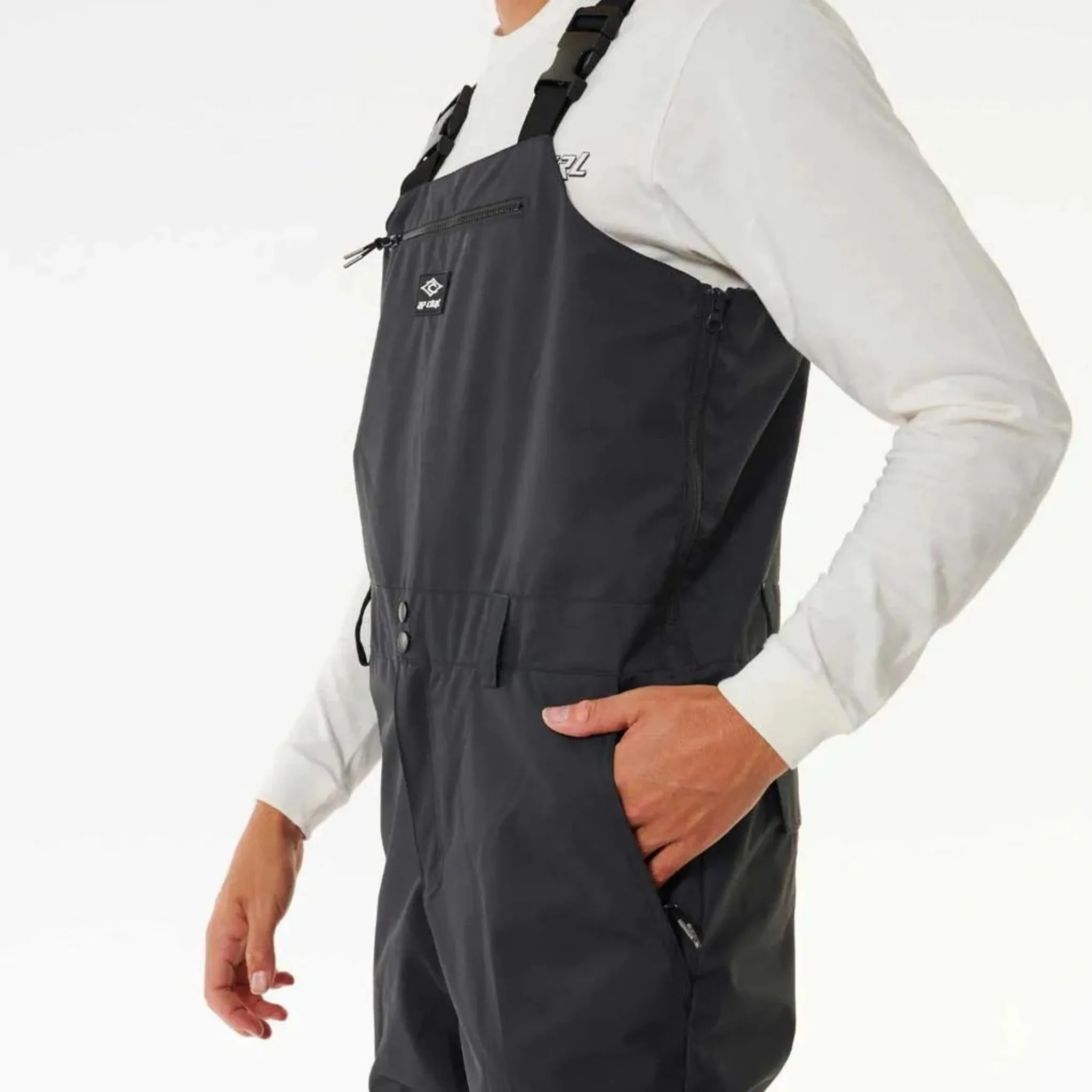 Rip Curl Taipan Bib - Washed Black