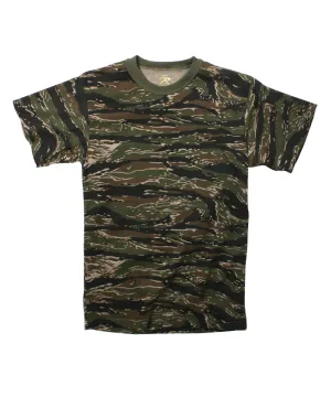 Rothco Men's Camouflage T-shirt - Tiger Stripe