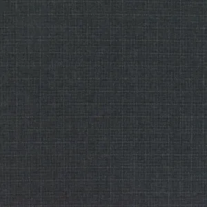 Shadow Gray-Blue-Gray Faded Check Wool-Poly Woven Suiting Fabric