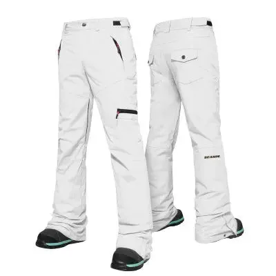 Women's Breathable Zipper Ski Snowboard Pants