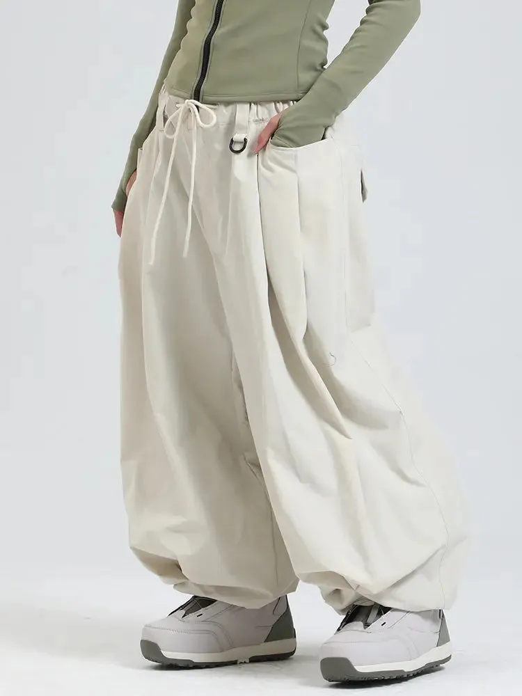 Women's Oversized Sports Trousers Super Baggy Snow Pants