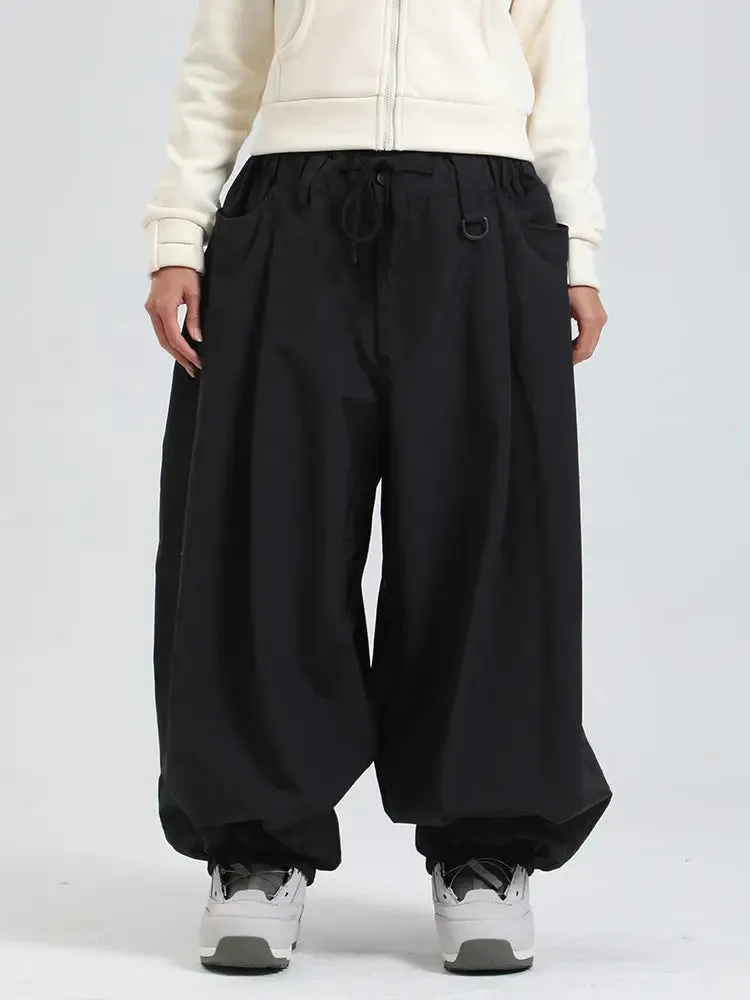 Women's Oversized Sports Trousers Super Baggy Snow Pants