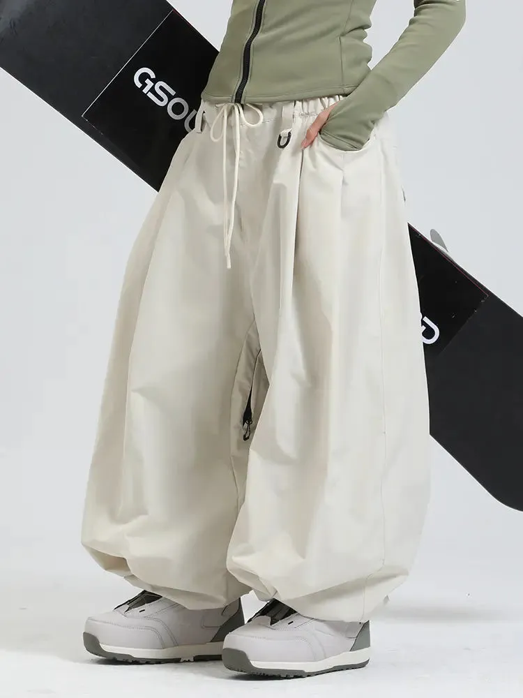 Women's Oversized Sports Trousers Super Baggy Snow Pants